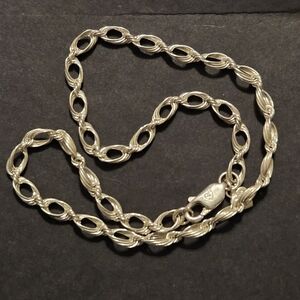Sterling Silver Twisted Rope Ankle Bracelet